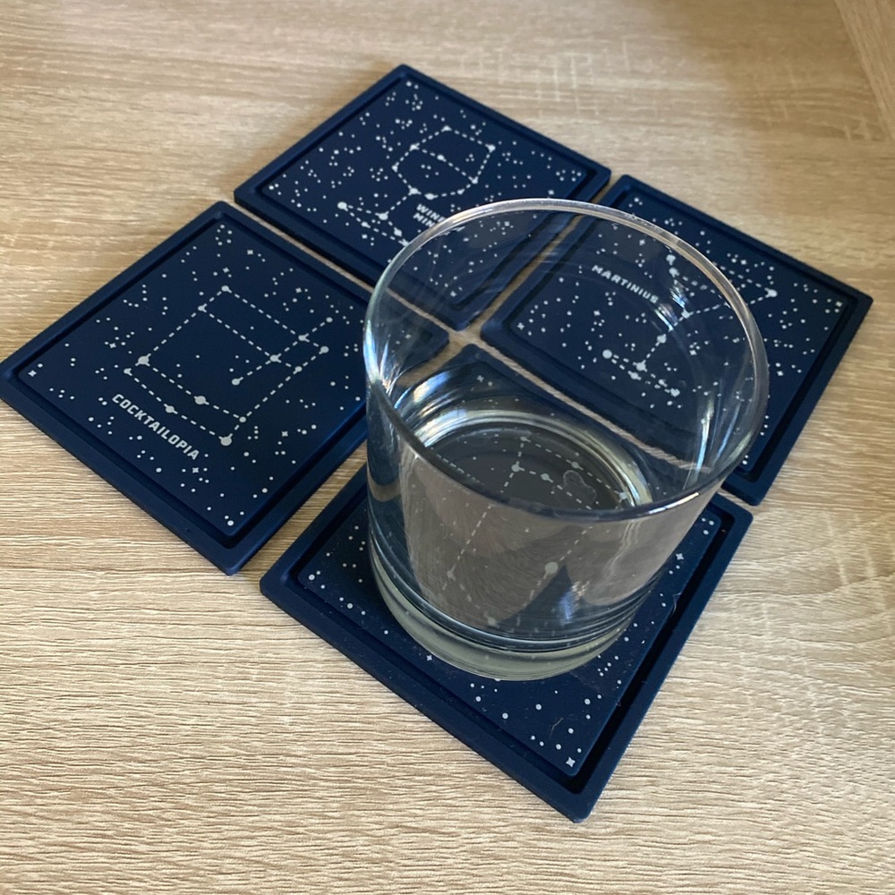 WORLD MARKET GALAXY COASTERS